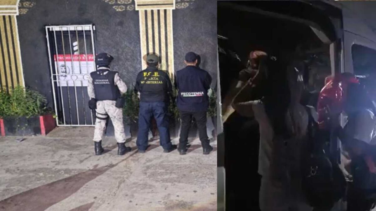 Últimas noticias. Rescatan a 33 mujeres en Cancún.