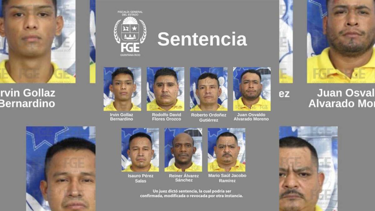 Sentenciados por secuestro agravado.