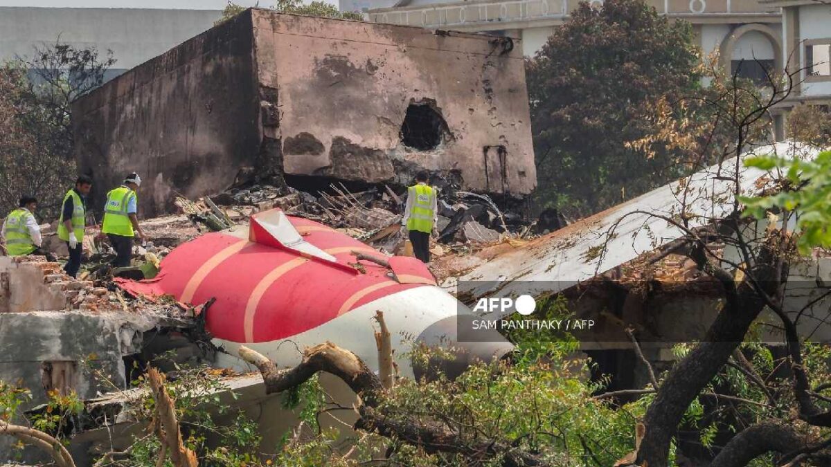 Tragedia aérea de Air India. Siguen pesquisas.