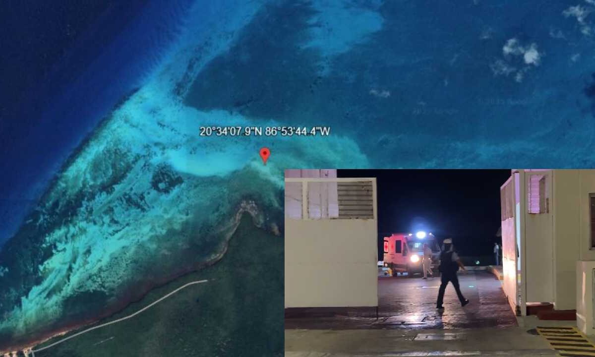 Tragedia en la isla de Cozumel.