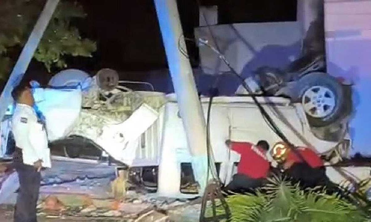 Tragedia vial en Chetumal.