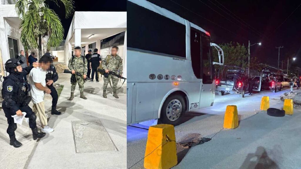 Reos de Cancún a la cárcel de Chetumal.