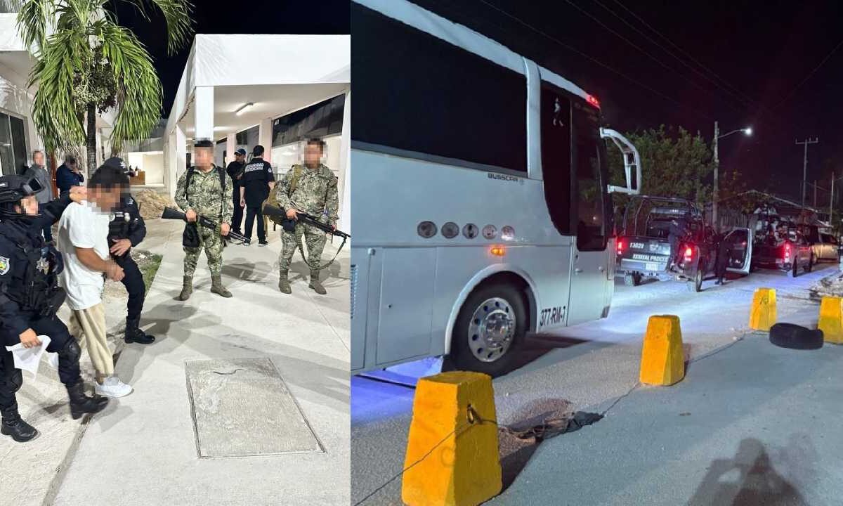 Reos de Cancún a la cárcel de Chetumal.