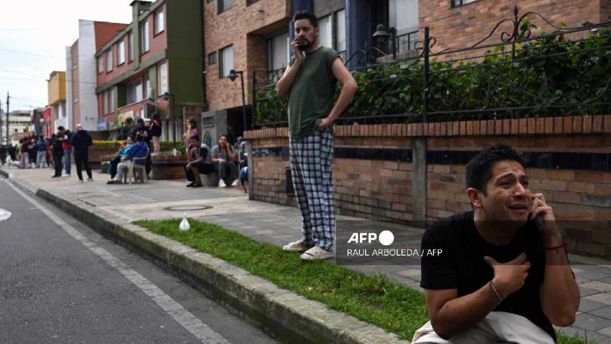 Colombia sufrió un fuerte sismo.