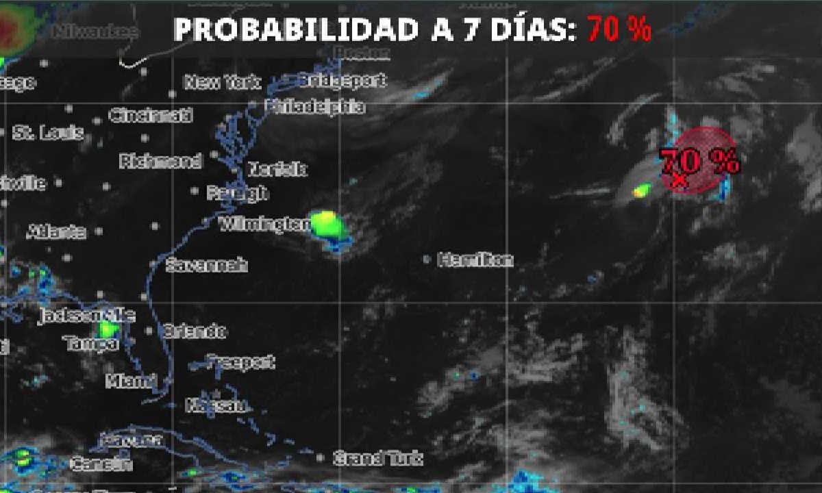 Vigilan zona de baja presión.