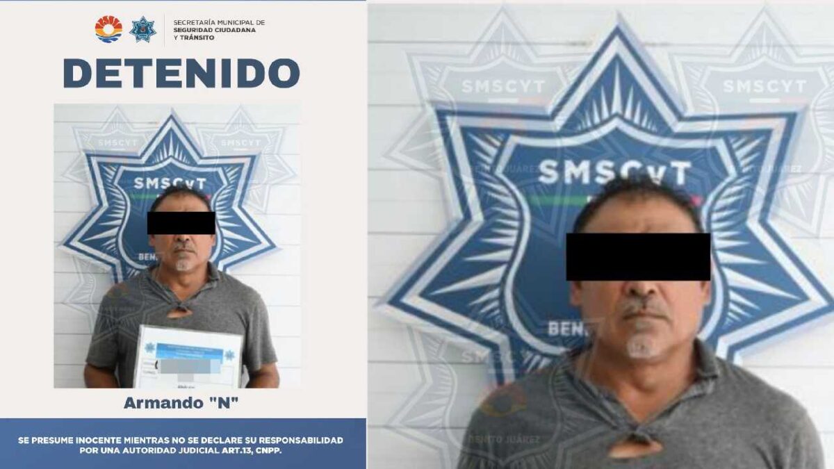 Armando “N” agredió a su jefe en Cancún.