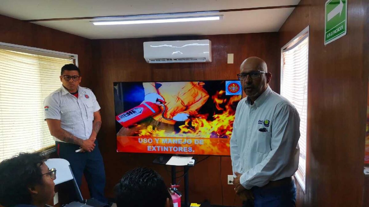 La capacitación en Cancun.