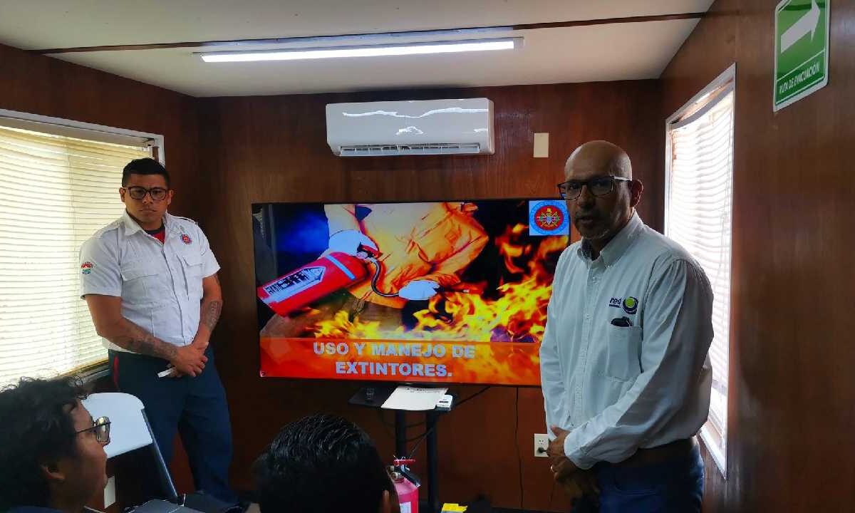 La capacitación en Cancun.