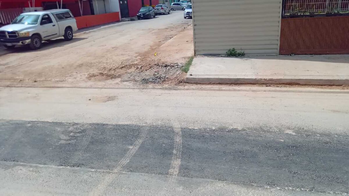 Los cierres viales en Cancún.