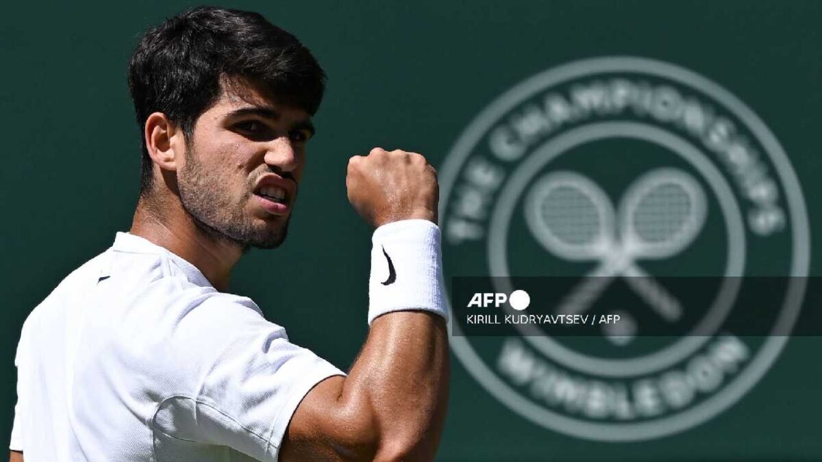 Alcaraz va al final de Wimbledon.