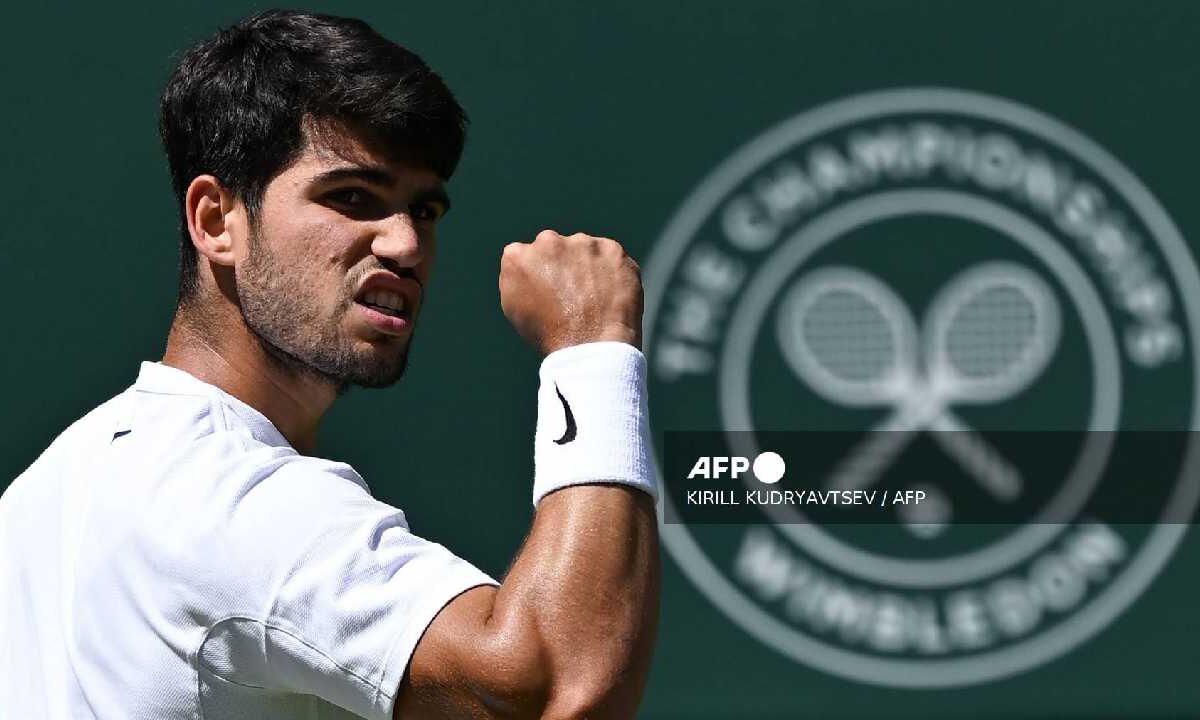Alcaraz va al final de Wimbledon.
