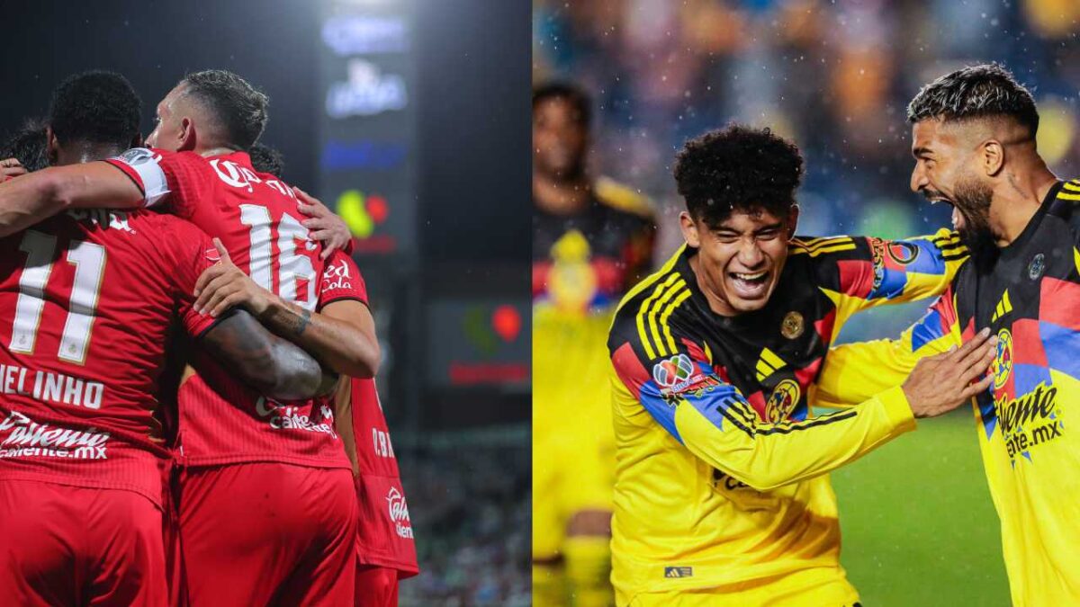 América y Toluca se verán las caras.