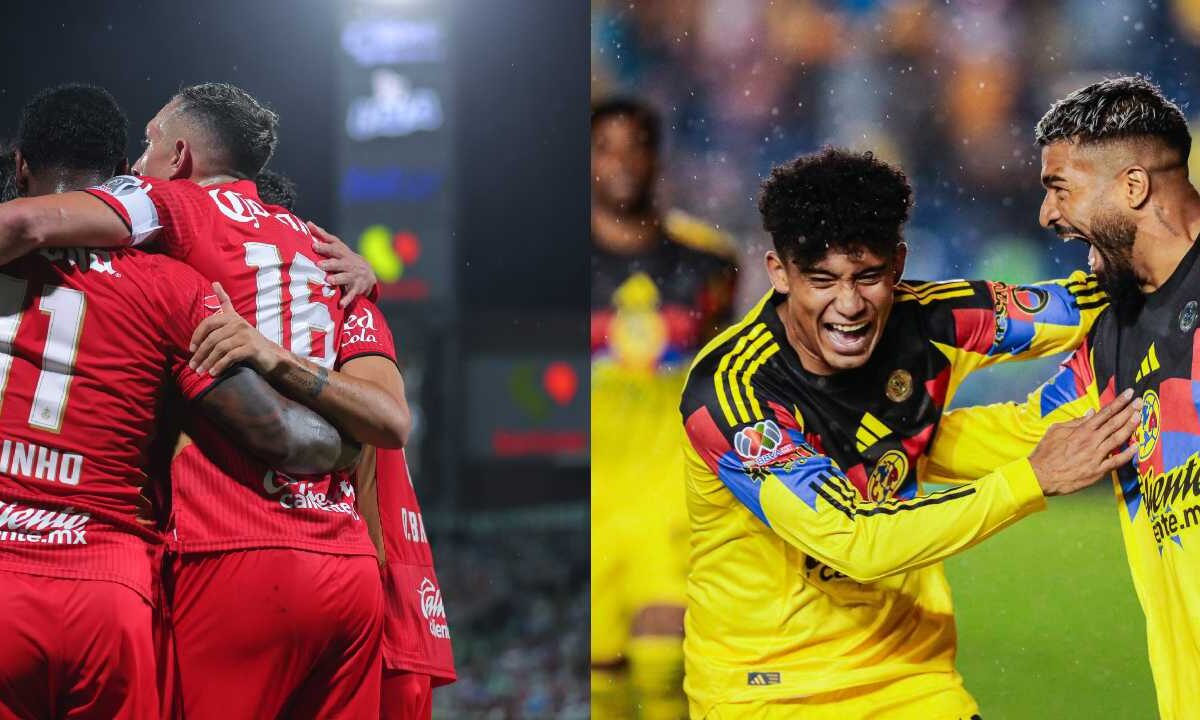 América y Toluca se verán las caras.