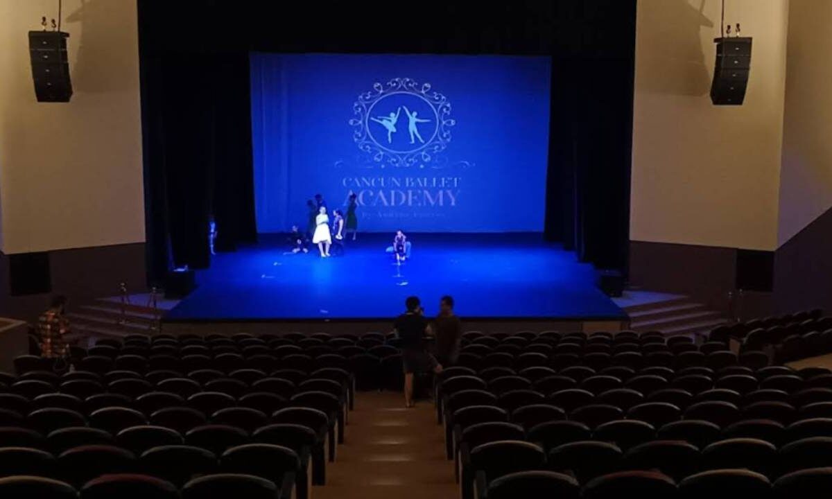 Teatro de la Ciudad de Cancún.