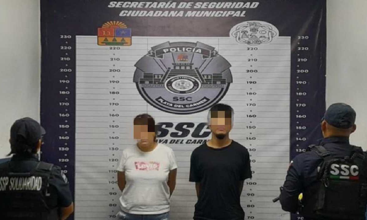 Capturan a 2 con armas en Playa del Carmen.