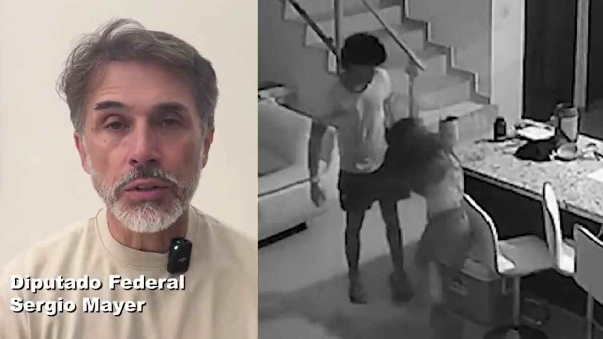 Últimas noticias. Sergio Mayer mostró el video.