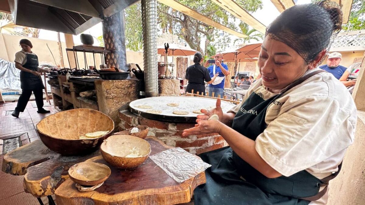 Cocina tradicional maya.