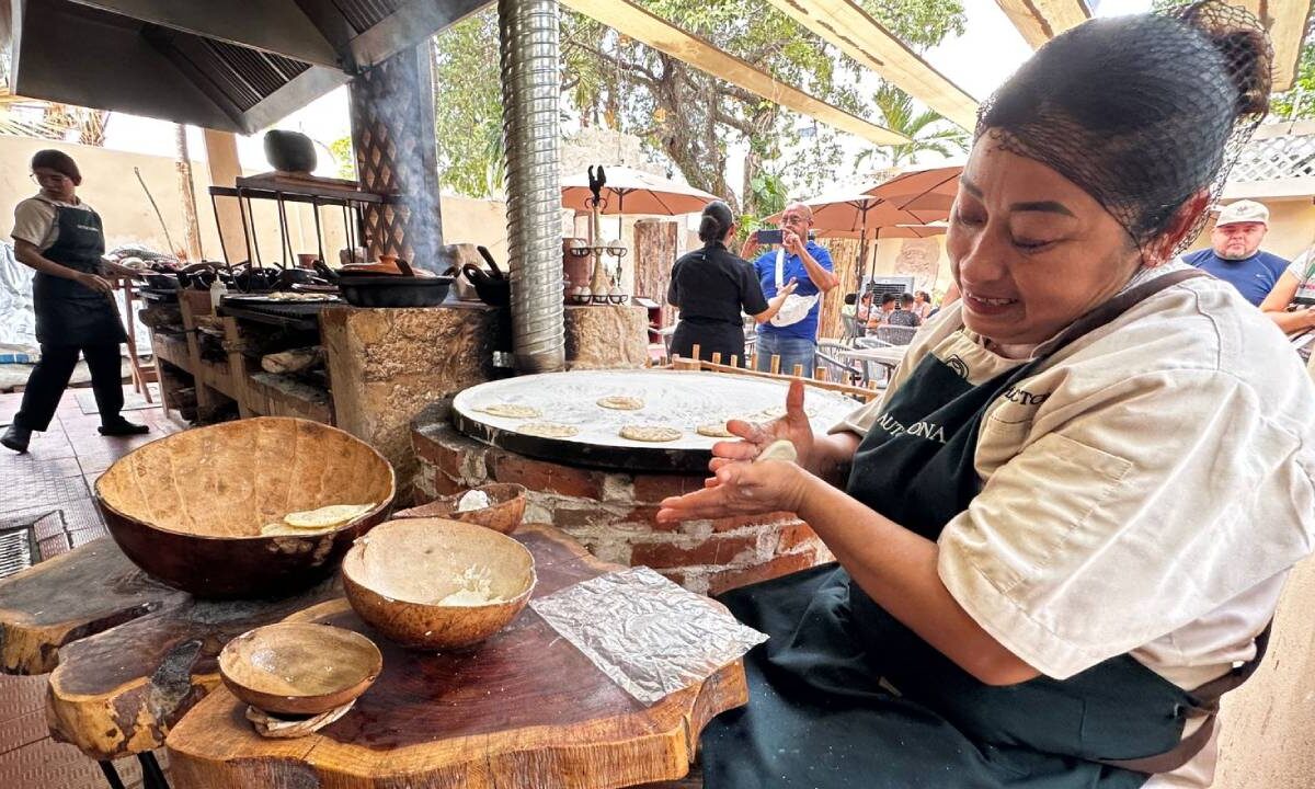 Cocina tradicional maya.