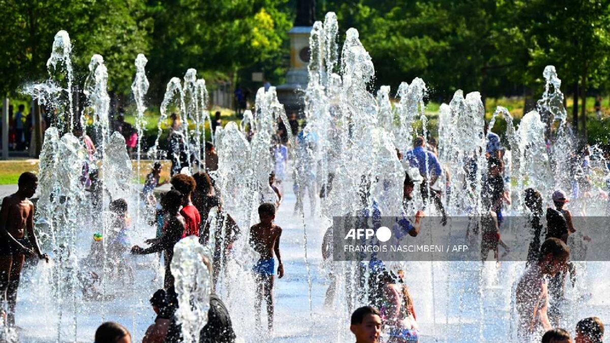Sigue el calor en Francia.