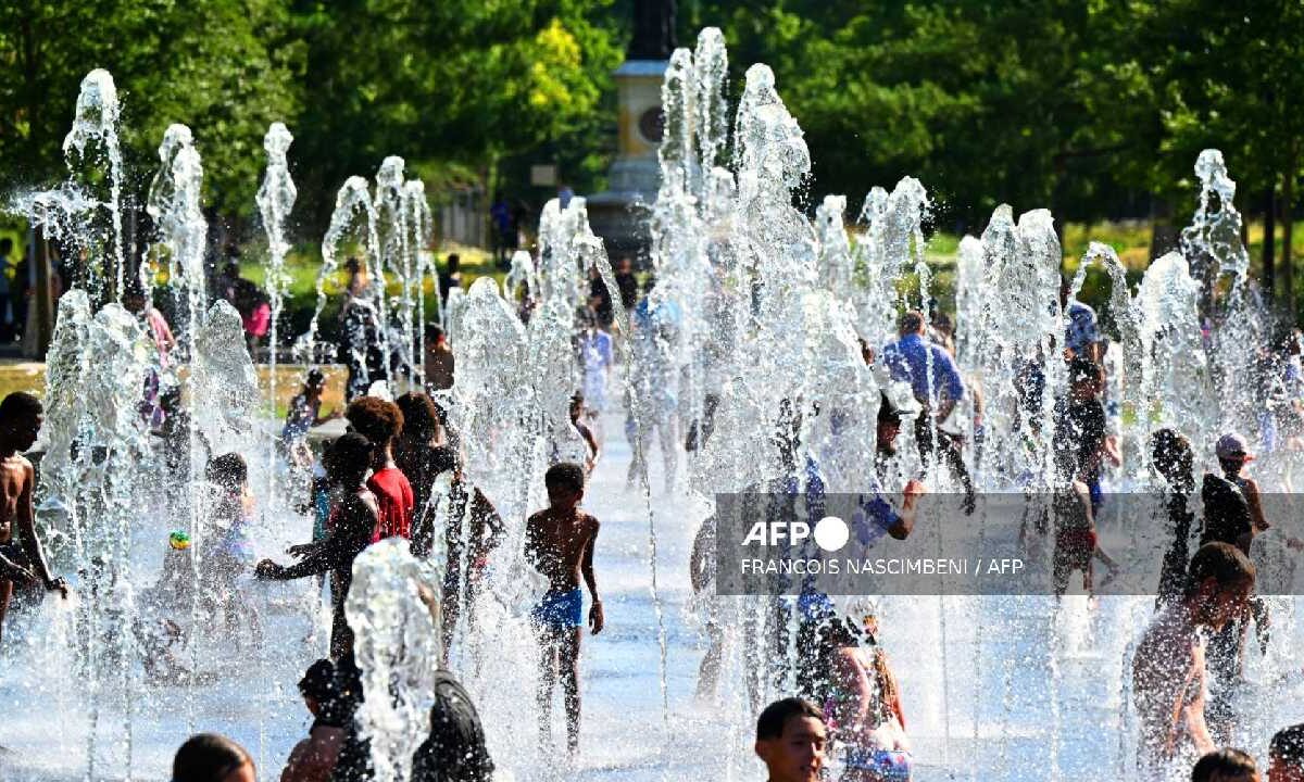 Sigue el calor en Francia.