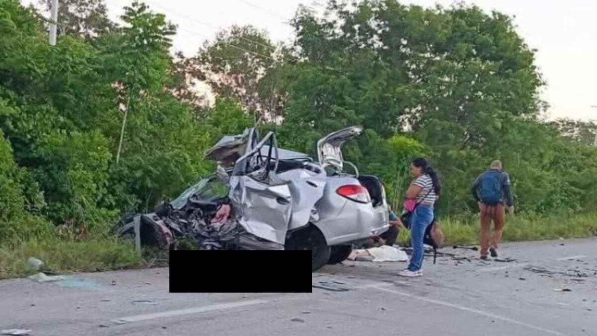 Carreterazo mortal.
