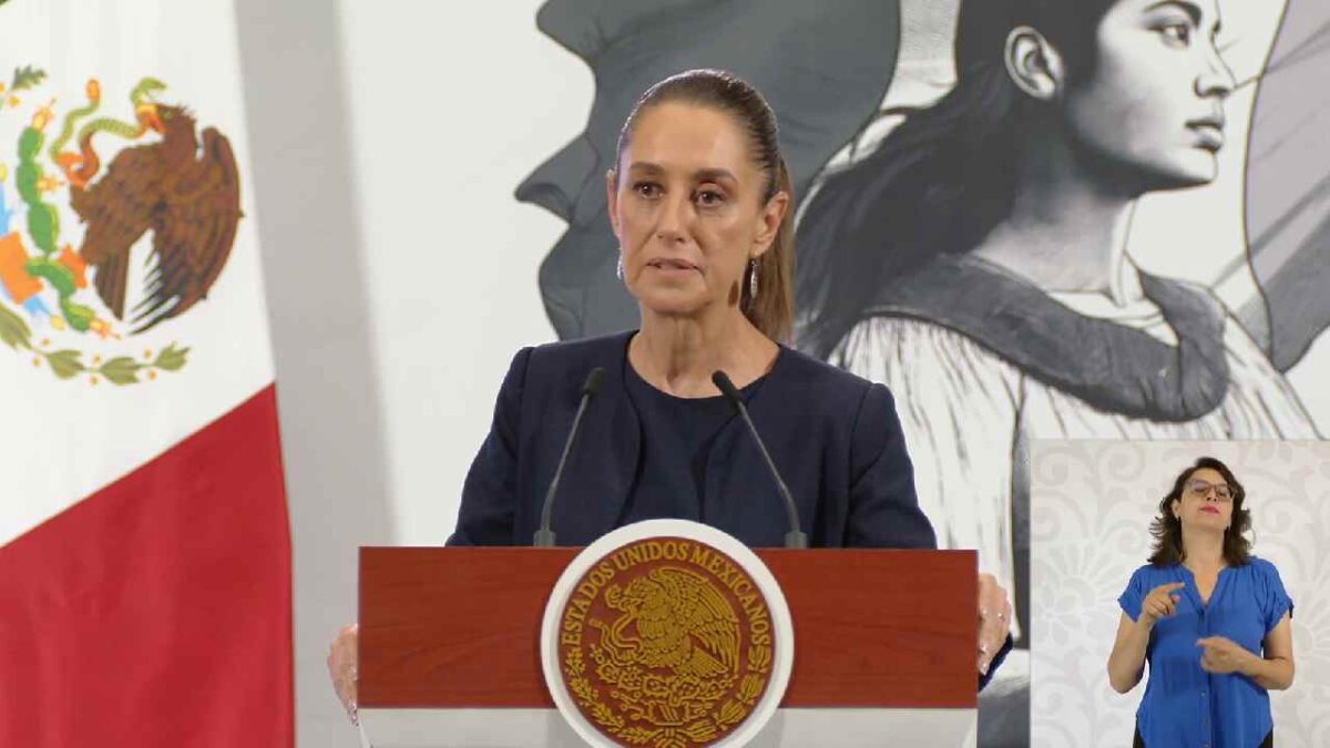 Claudia Sheinbaum condena crisis de hambre en Gaza.