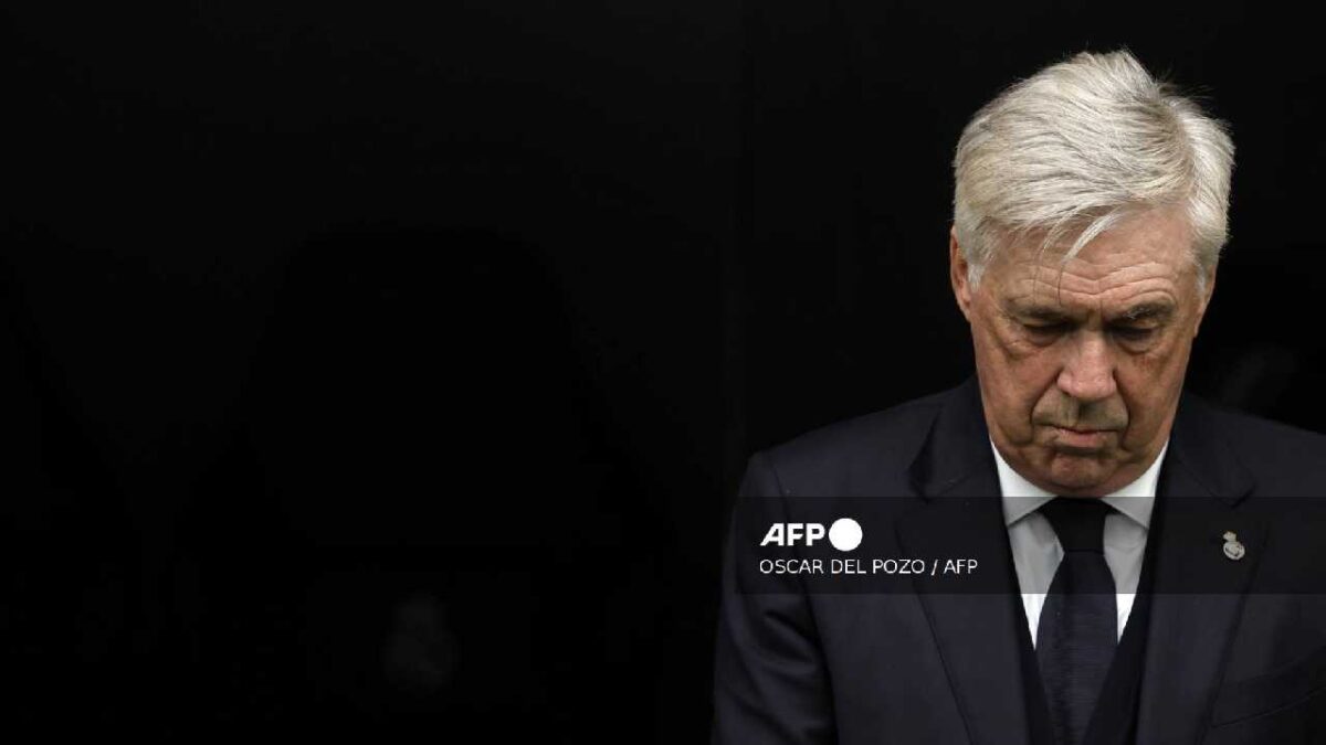 Carlo Ancelotti, en el ojo del huracán.