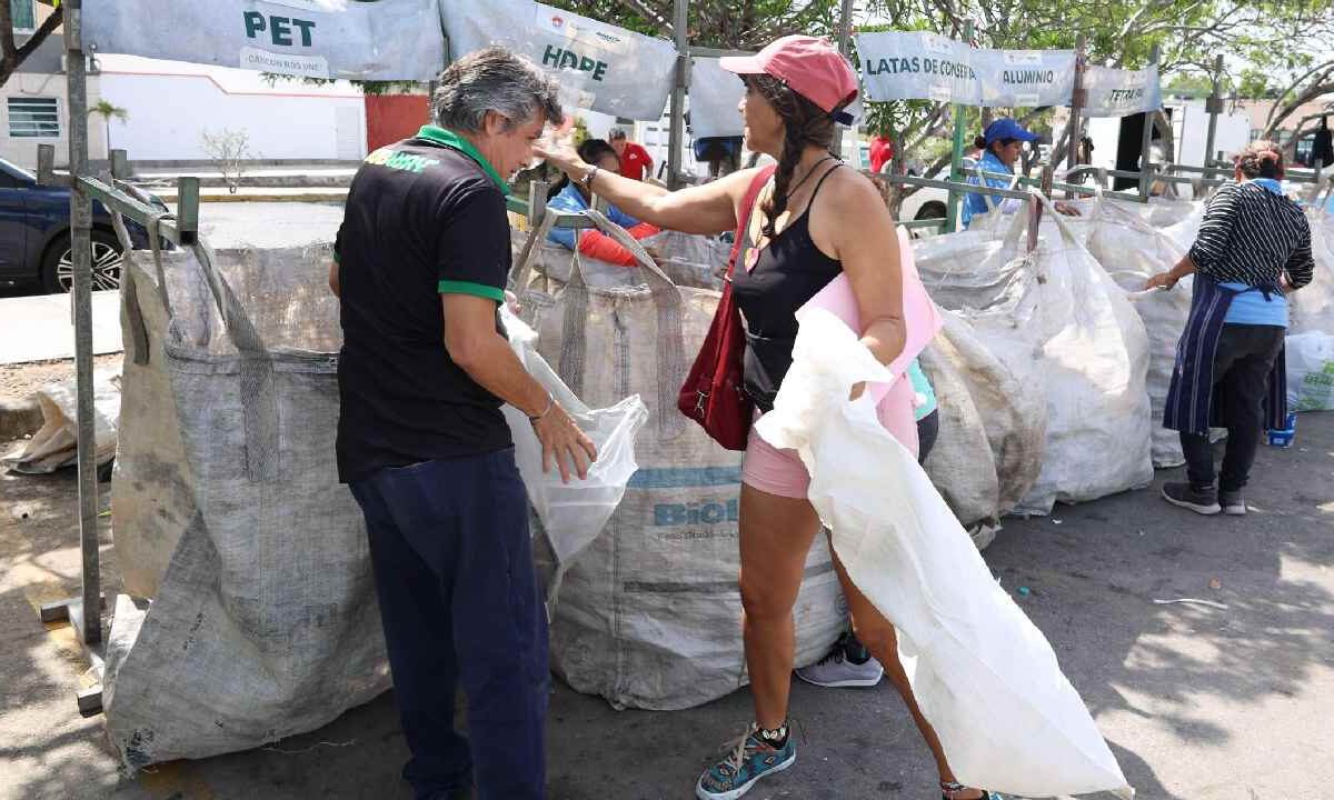 jornada de reciclaje exitosa.
