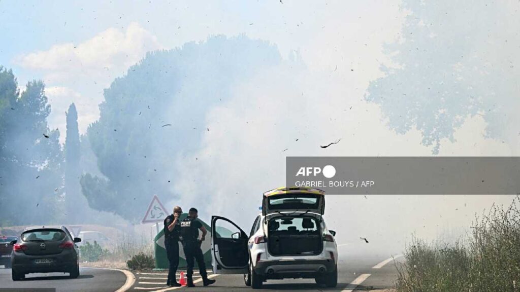 Emergencia en Marsella por incendios.