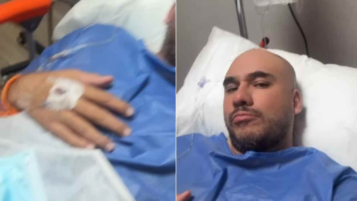 El Escorpión Dorado, al hospital.