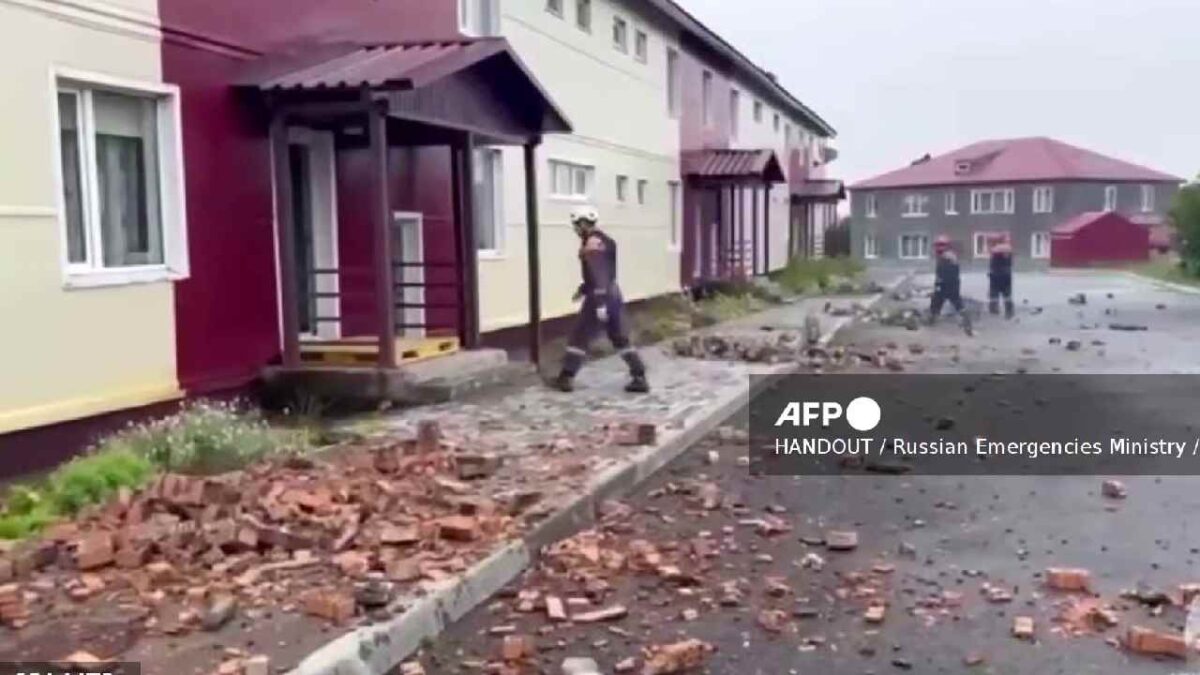 Alerta de tsunami por terremoto.