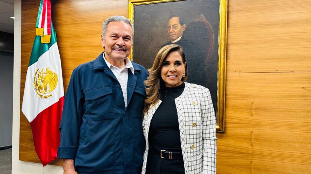 Mara Lezama se reunió con el titular del Infonavit, Octavio Romero.