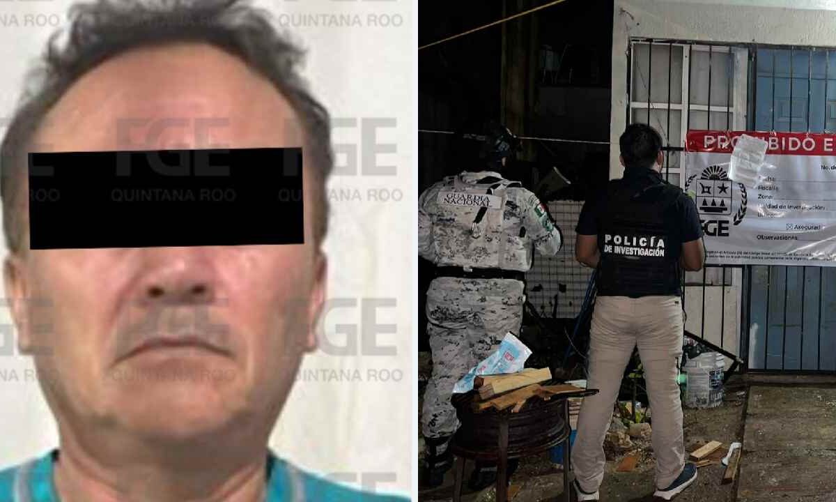 Golpe al narco en Playa del Carmen.