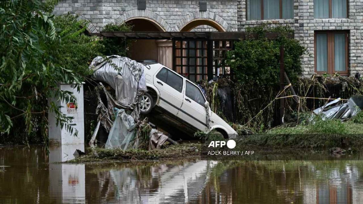 Lluvias mortales en China.
