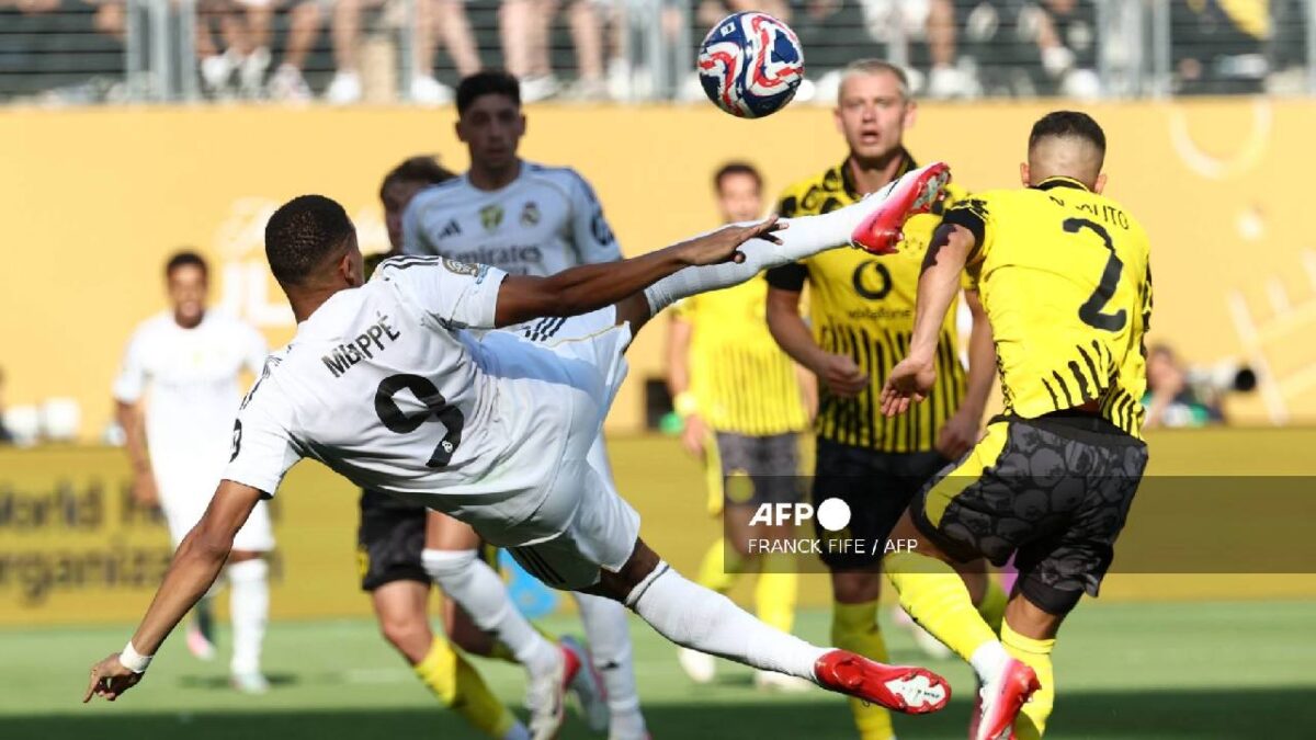 Kylian Mbappé, en el Mundial de Clubes.