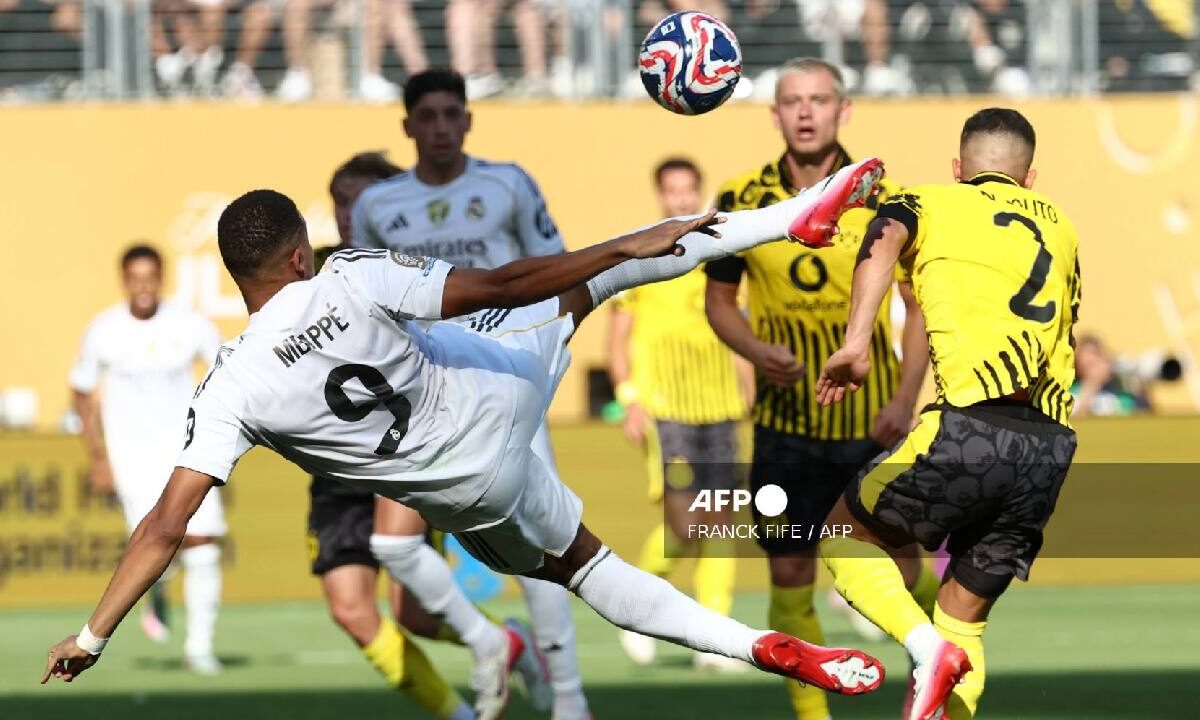 Kylian Mbappé, en el Mundial de Clubes.