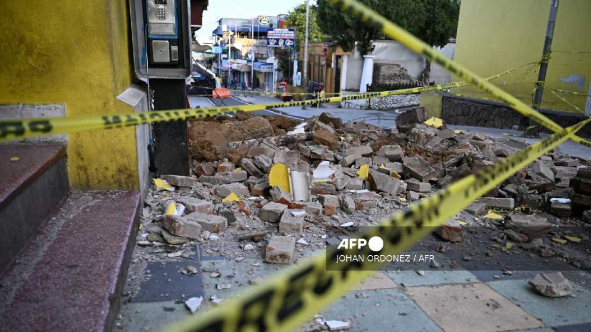 Sismo en Guatemala.