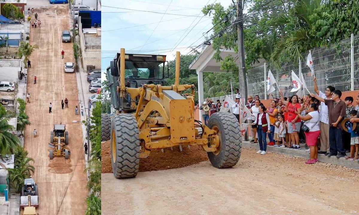 Trabajos en Tierra Maya.