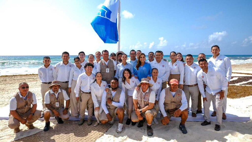 Banderas Blue Flag para Cancún.
