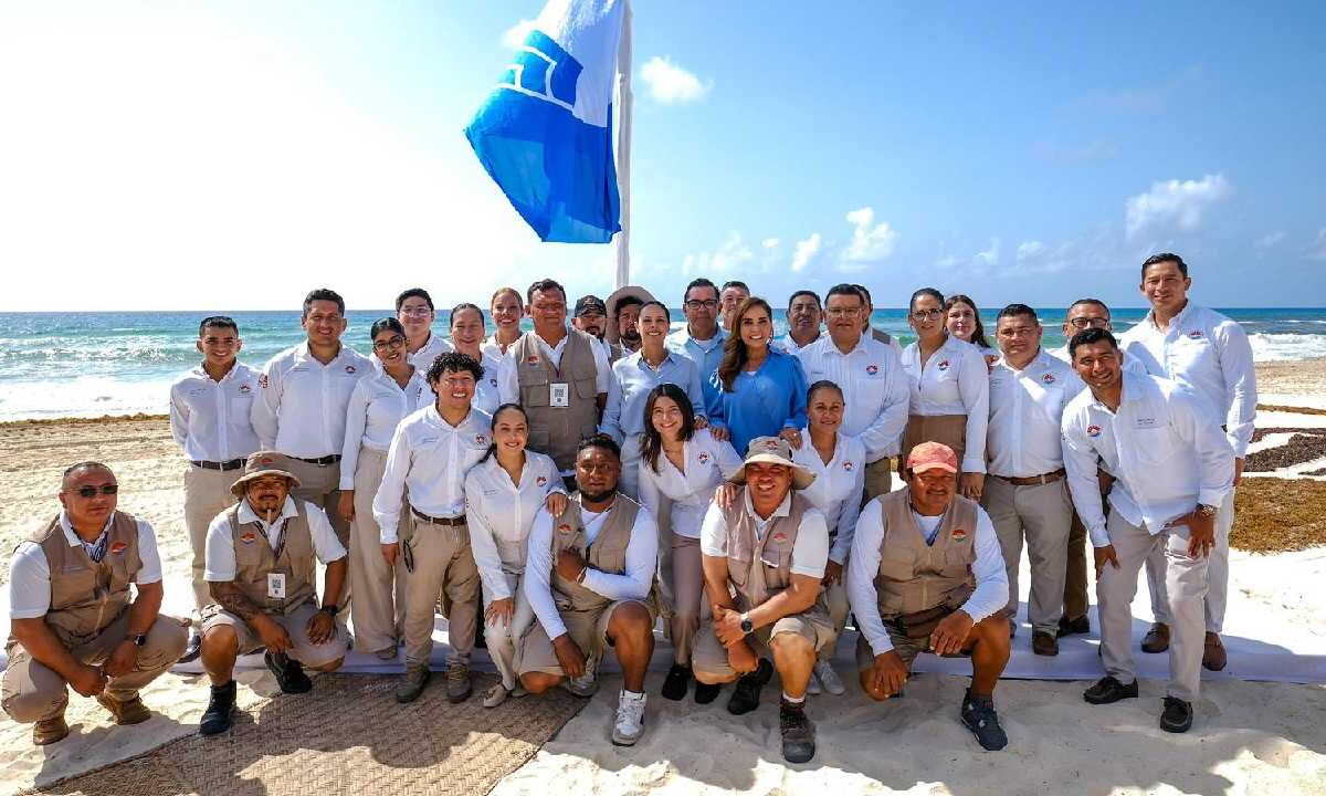 Banderas Blue Flag para Cancún.