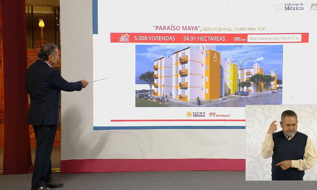 Quintana Roo lidera en viviendas por contratar.