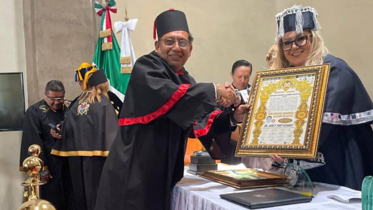 José Feliciano Poot Álvarez, Honoris Causa.