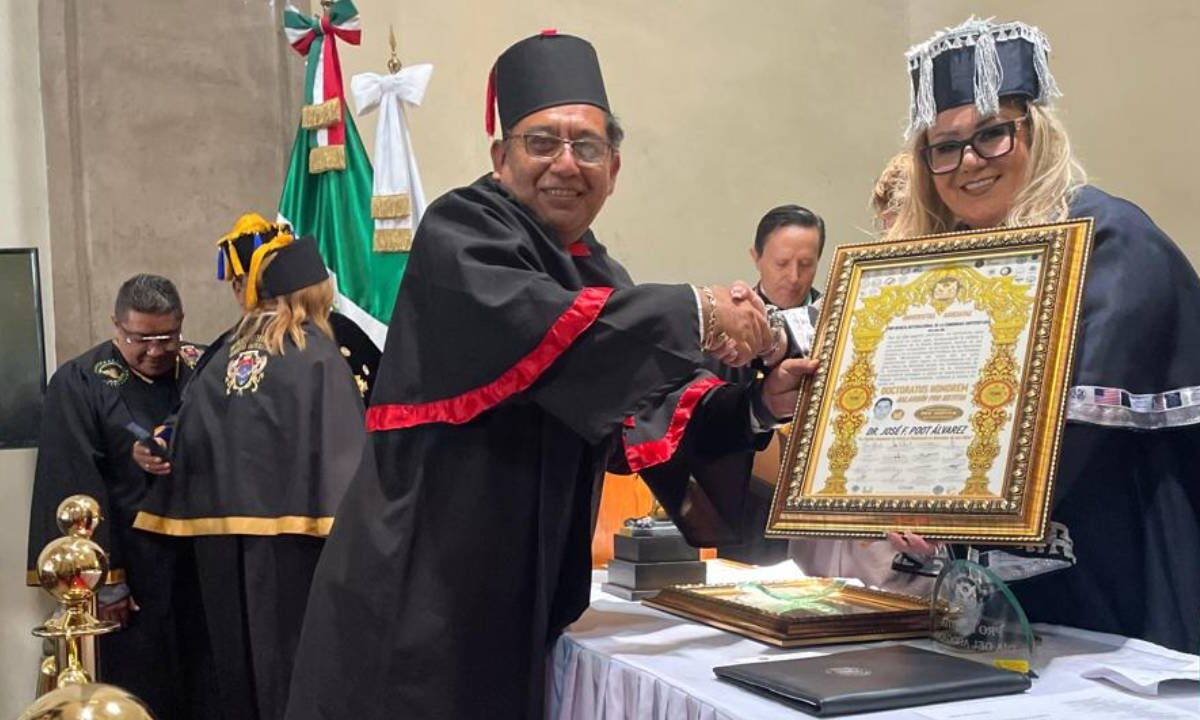 José Feliciano Poot Álvarez, Honoris Causa.