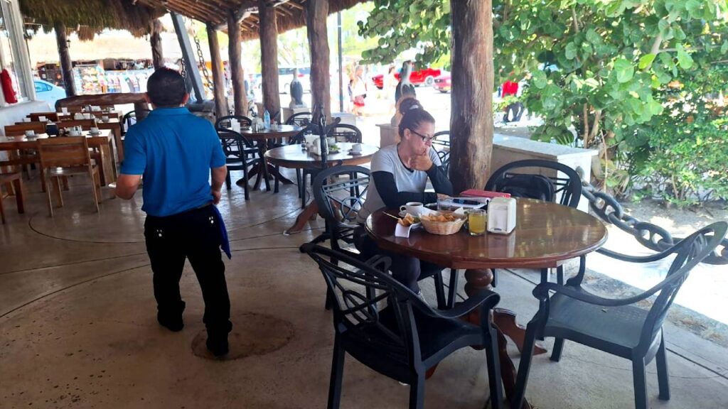Restaurante de Cancún.