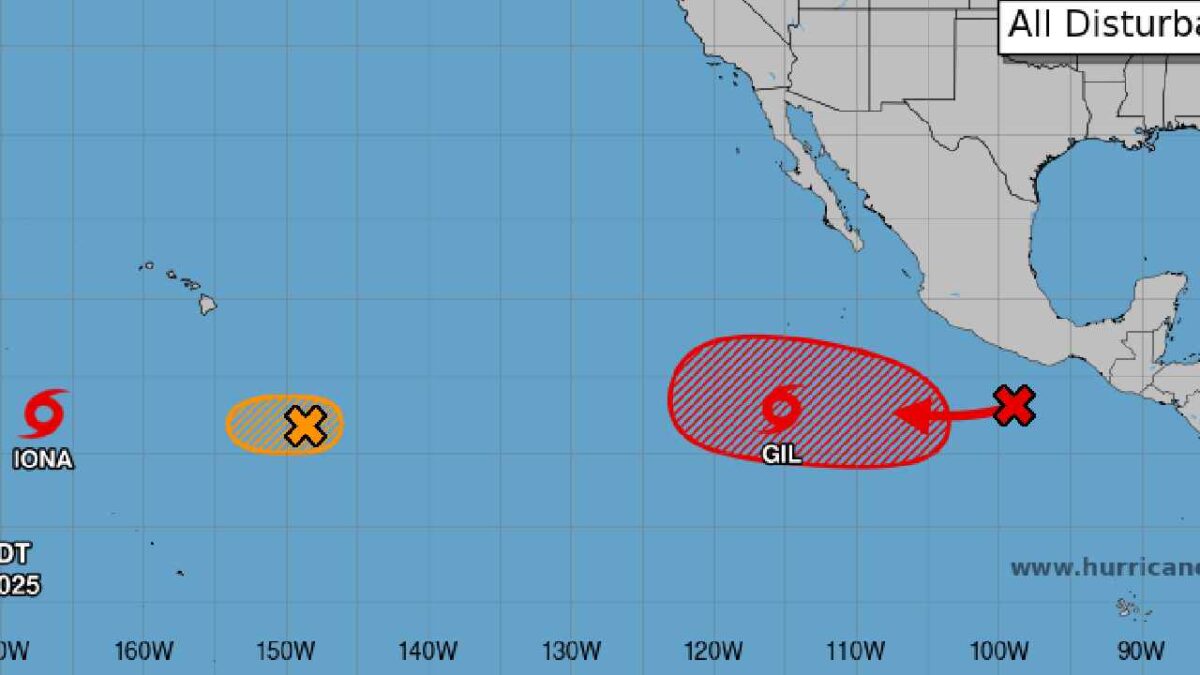 Se forma la tormenta tropical Gil.