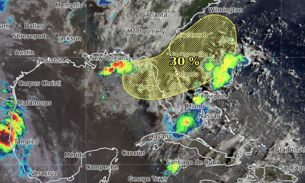 Zona de baja presión aumenta.