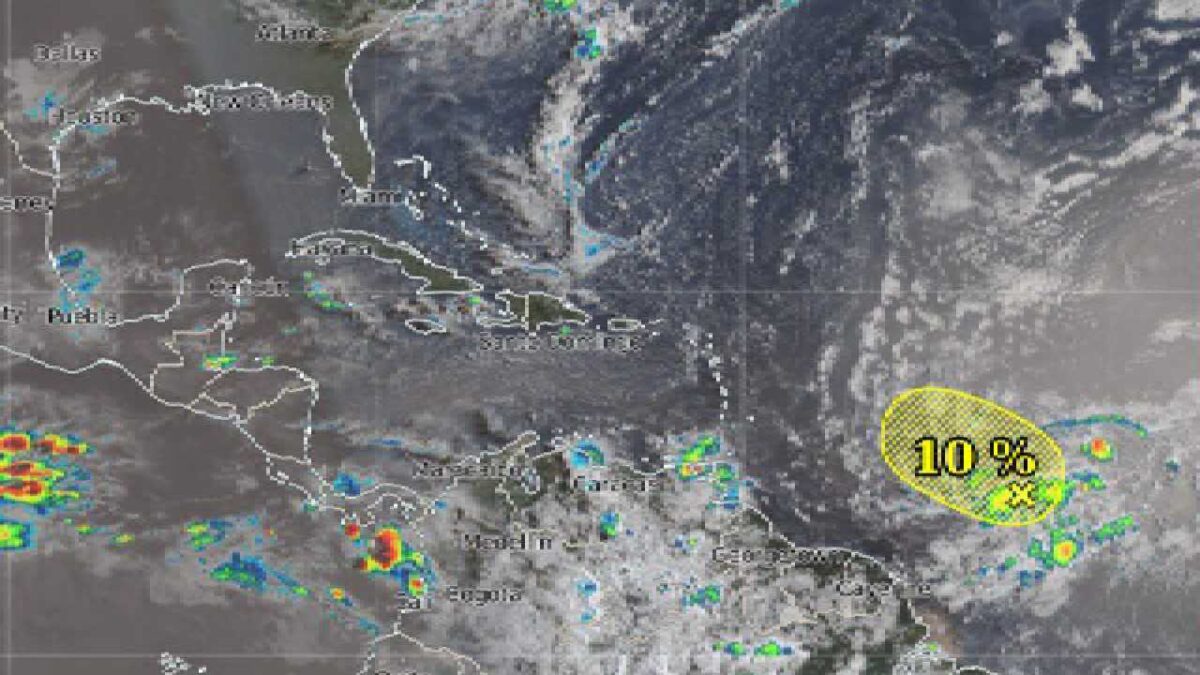 Zona de baja presión.