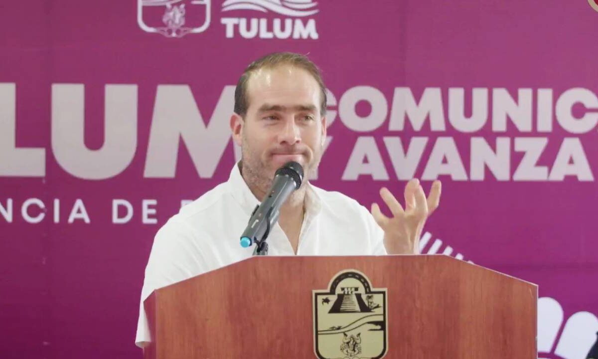 Diego Castañón Trejo, alcalde de Tulum.