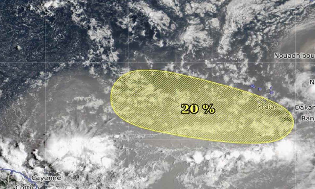 Vigilan posible zona de baja presión.