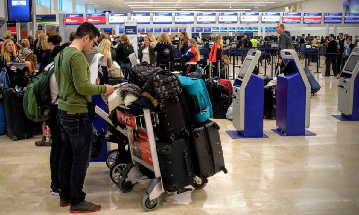 Aeropuerto de Cancún.